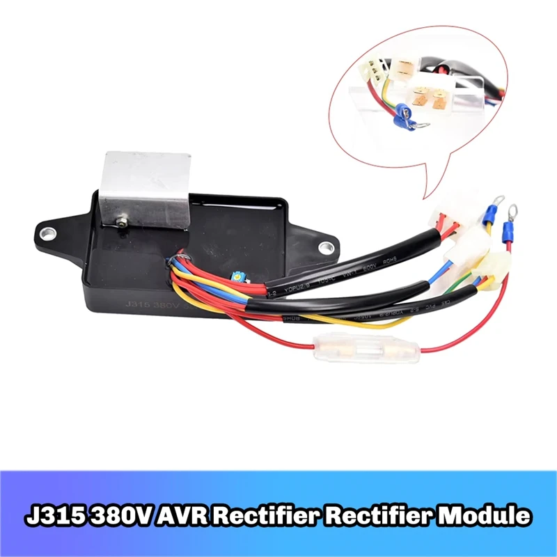 J315 380V Voltage Regulator Board Diesel Engine For Kubota J106, J108, J110, J112 AVR Rectifier Rectifier Module