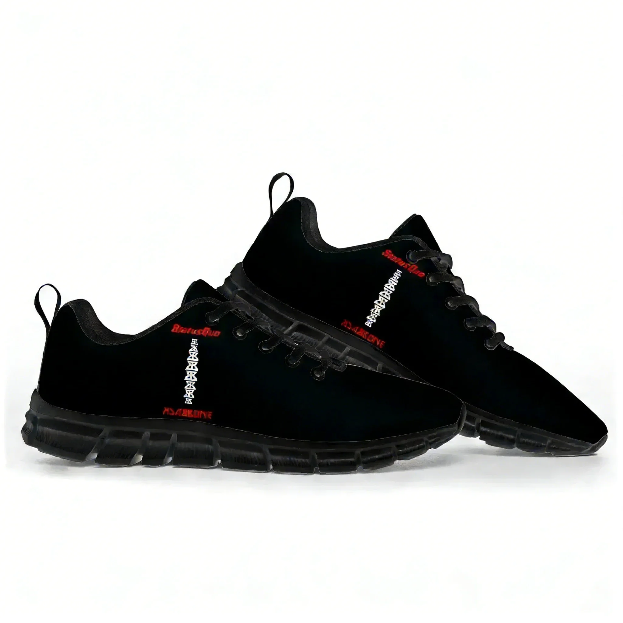 

Status Quo Rock Band Fashion Sports Shoes Mens Womens Sneakers Casual Custom Couple Shoes