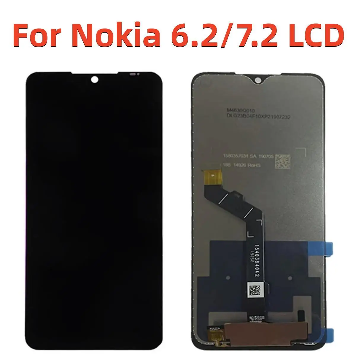 Original LCD For Nokia 7.2 LCD Display TA-1196 Digitizer Assembly Replacement For Nokia 6.2 LCD TA-1198 Display