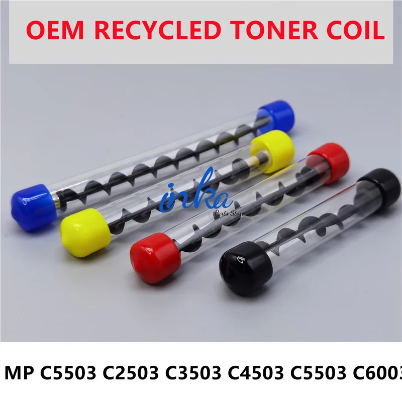 

1Set OEM C6003 Recycled Toner Coil For Ricoh MP C3003 C2503 C3503 C4503 C5503 C6003 MPC4503 MPC3503 MPC6003 Waste Toner Coil