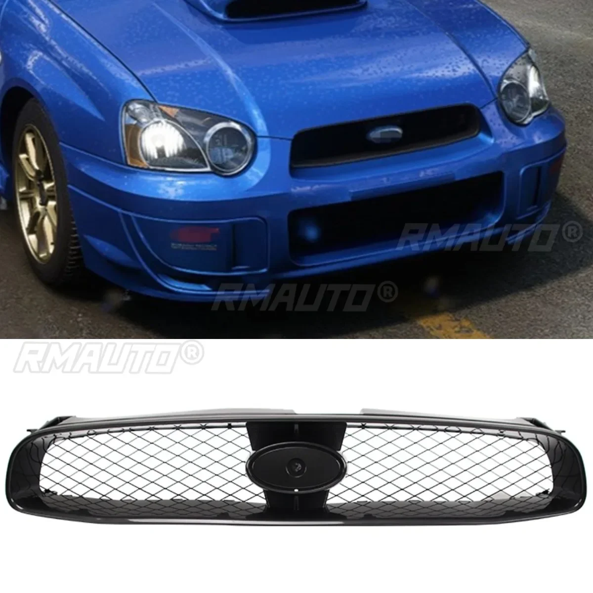 

Комплект для корпуса Subaru Impreza 2004-2005, гоночные грили, передний бампер, решетка-гриль, автомобильный гриль, автомобильная решетка, автомобильные аксессуары