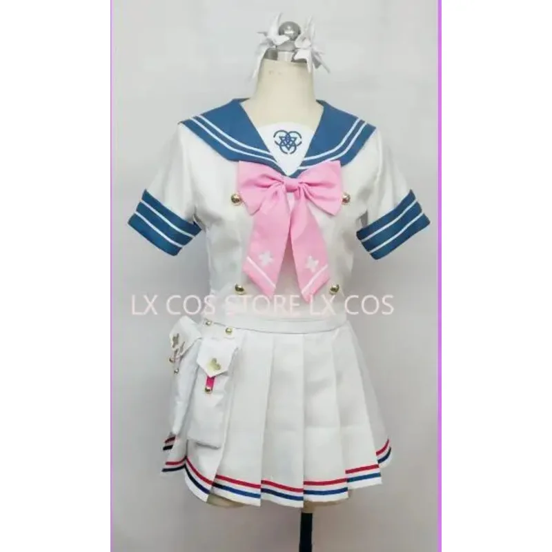 Anime Blue Archive Urawa Hanako Sailor Suit Cosplay Costume  Halloween Party Dress