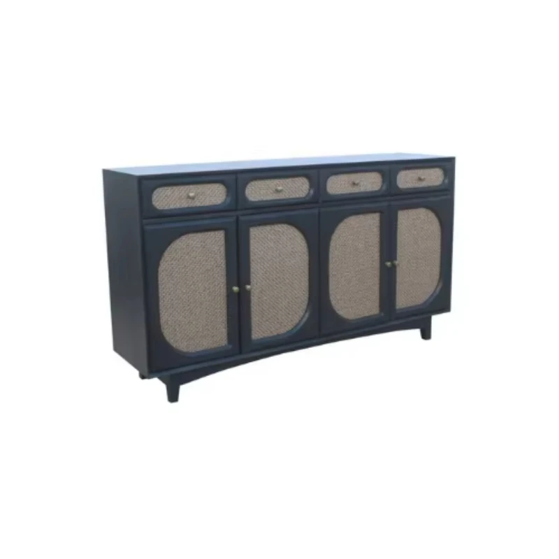4 doors, 4 drawers, eco-friendly sideboard, spacious storage space