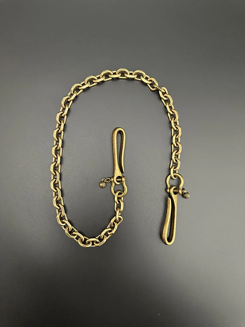 fogpiercex-pure-copper-brass-wealth-chain-vintage-pants-waist-chain-faion-accory-for-men-and-women-in-various-ages