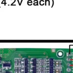 6S-13S 25A Protection Board For Li-ion Pack Balancer For Equalizer PCB Module 4.2V Charging Circuit Tool 6S-13S