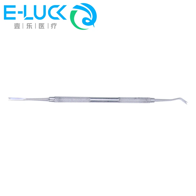 1Pc Dnetal Orthodontische Double Ended Ligatuur Directeur Gebogen Met Scaler Fijne Smalle Tandarts Lab Tool