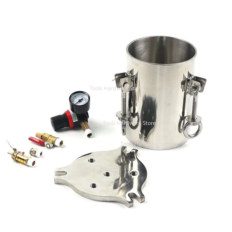 Stainless Steel Pressure Barrel Dispensing Machine Pressure Tank Carbon Steel Pressure Barrel Dispensing Storage Barrel 0.5L