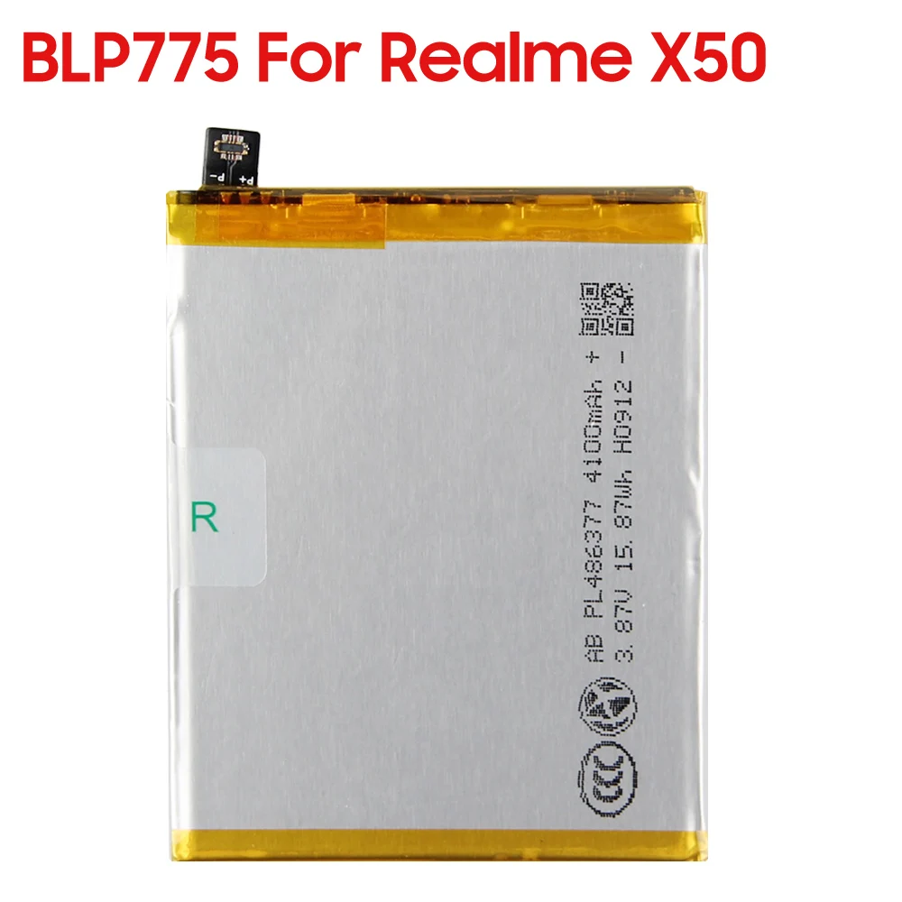 Brand New BLP775 BLP777 Replacement Battery For OPPO Realme X50 OPPO Realme X50 Pro OPPO Realme X3