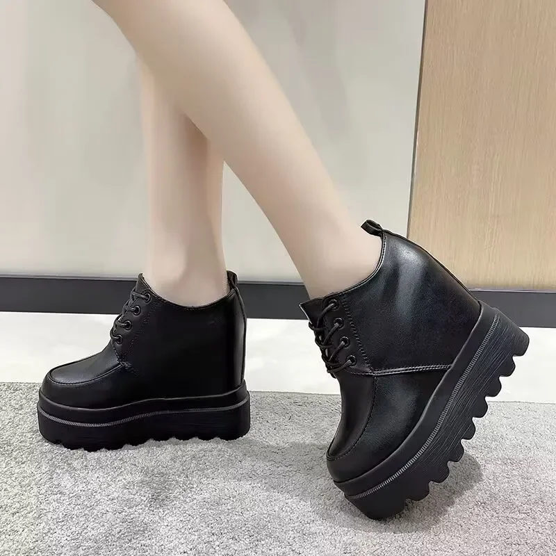 

Women Sneakers Ladies Fashion Ribbon Casual Vulcanized Shoes Lace Up Thick Sole Sneakers Women's Shoes Zapatillas De Deporte