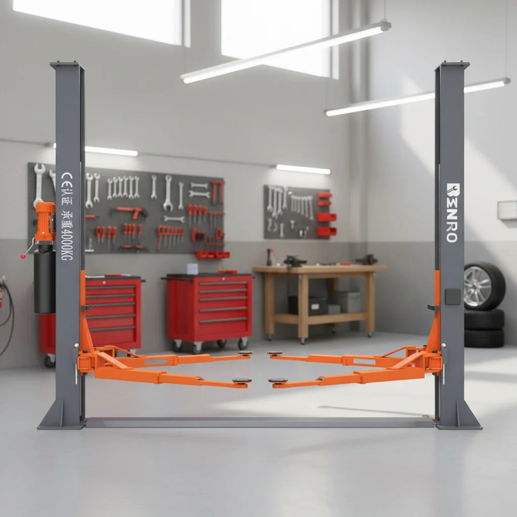 Factory Direct CE Approved Advanced Garage Auto Equipment Two Post Lift 4000kg Two Post Car Lift For Car Garage And Workshop