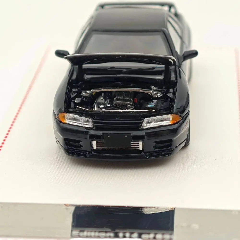 Horizon focal fh escala 1/64 para skyline r32 e r34 gtr modelos fundidos carro em miniatura coleção limitada modelos de veículos de brinquedo