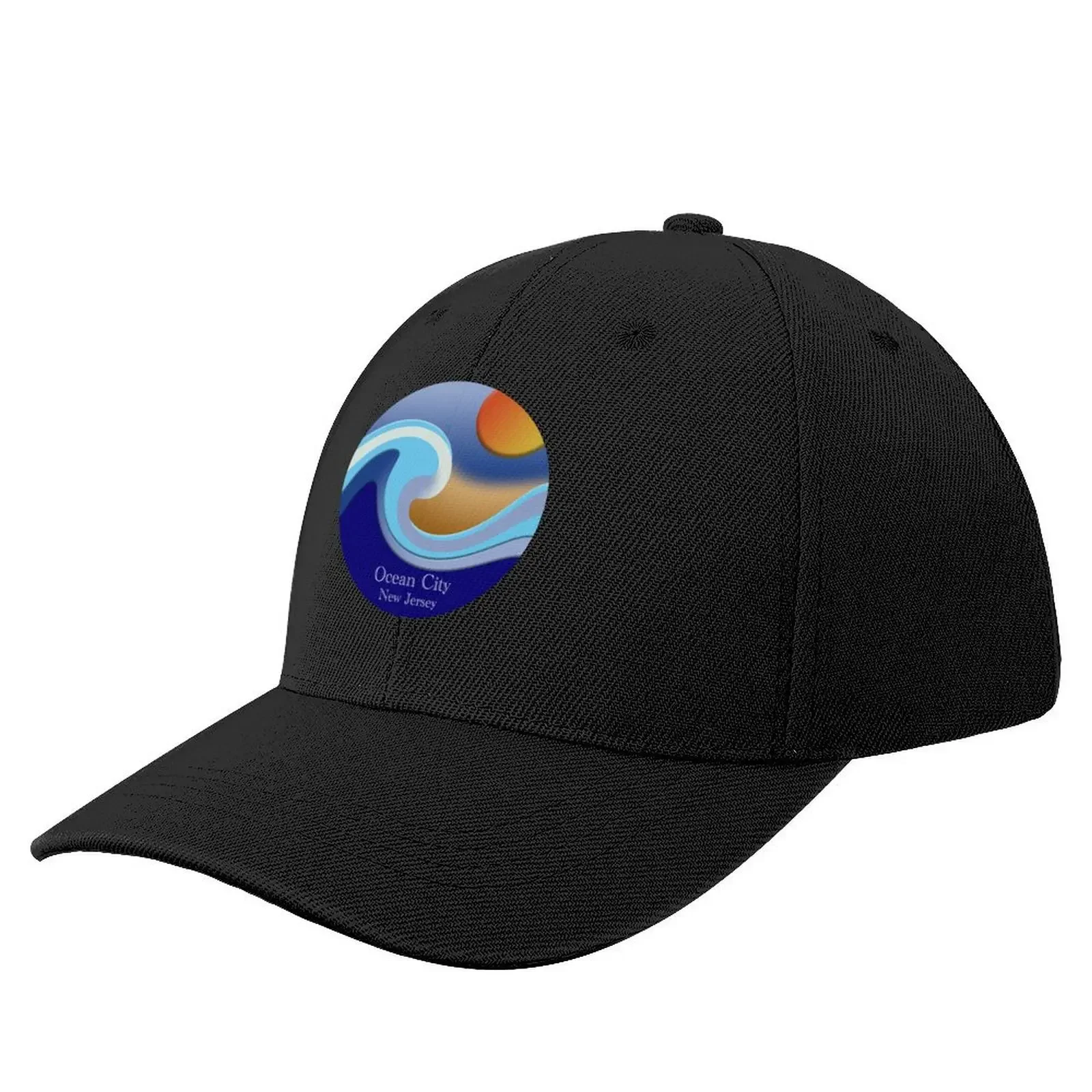 

Ocean City Beach New Jersey Baseball Cap Anime Trucker Hat Military Cap Man Sunscreen Mens Women's