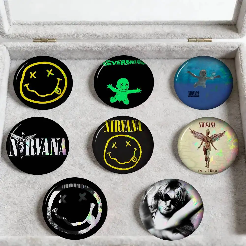 Anstecknadel mit weichem Druckknopf, lustiger, alberner Gnarpy auf einem Skateboard, Meme-Abzeichen, Gamer-Kollektion, Geschenke, Rockband, N-Nirvana-Album