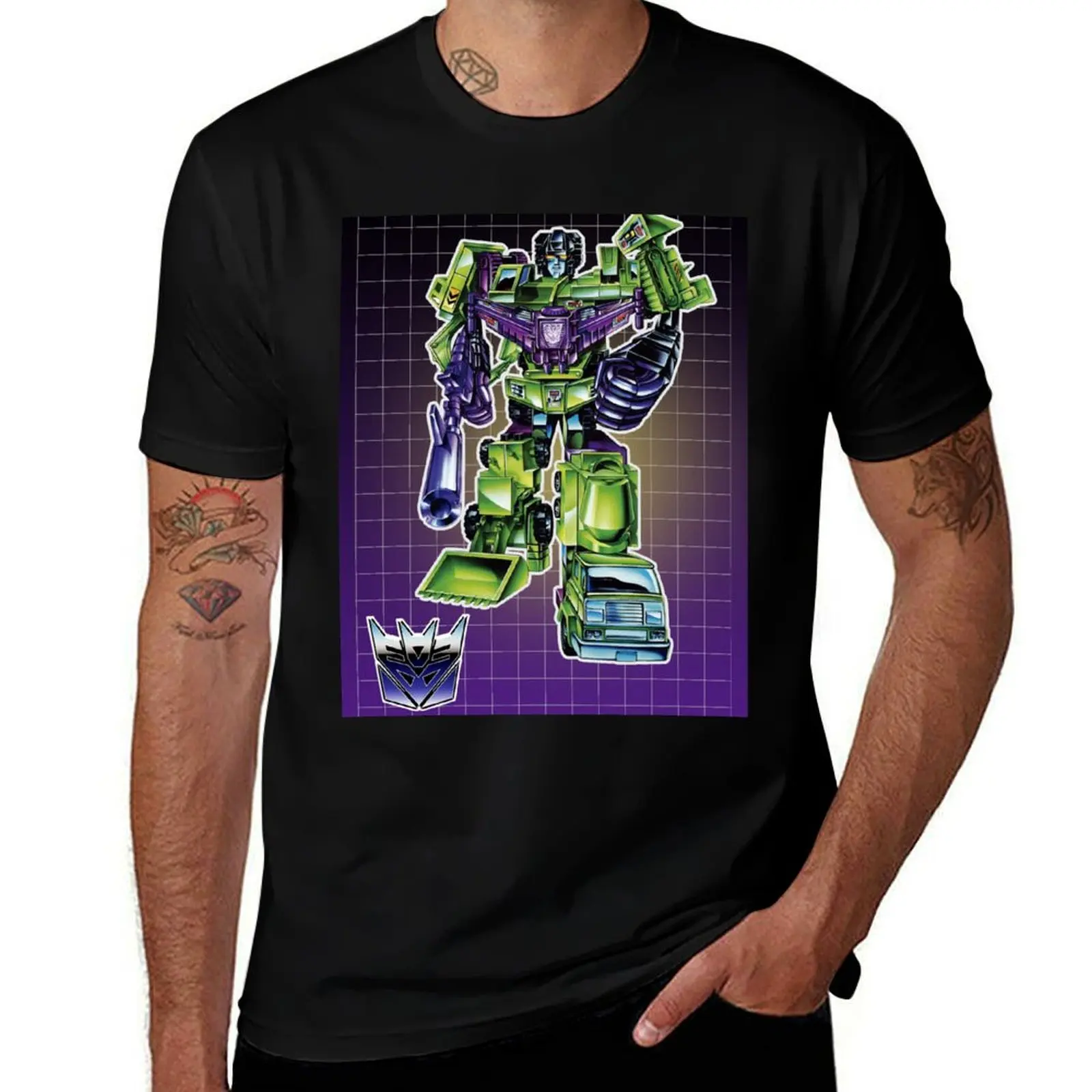 DEVASTATOR G1 BOX ART T-Shirt t shirt man designer T-Shirt