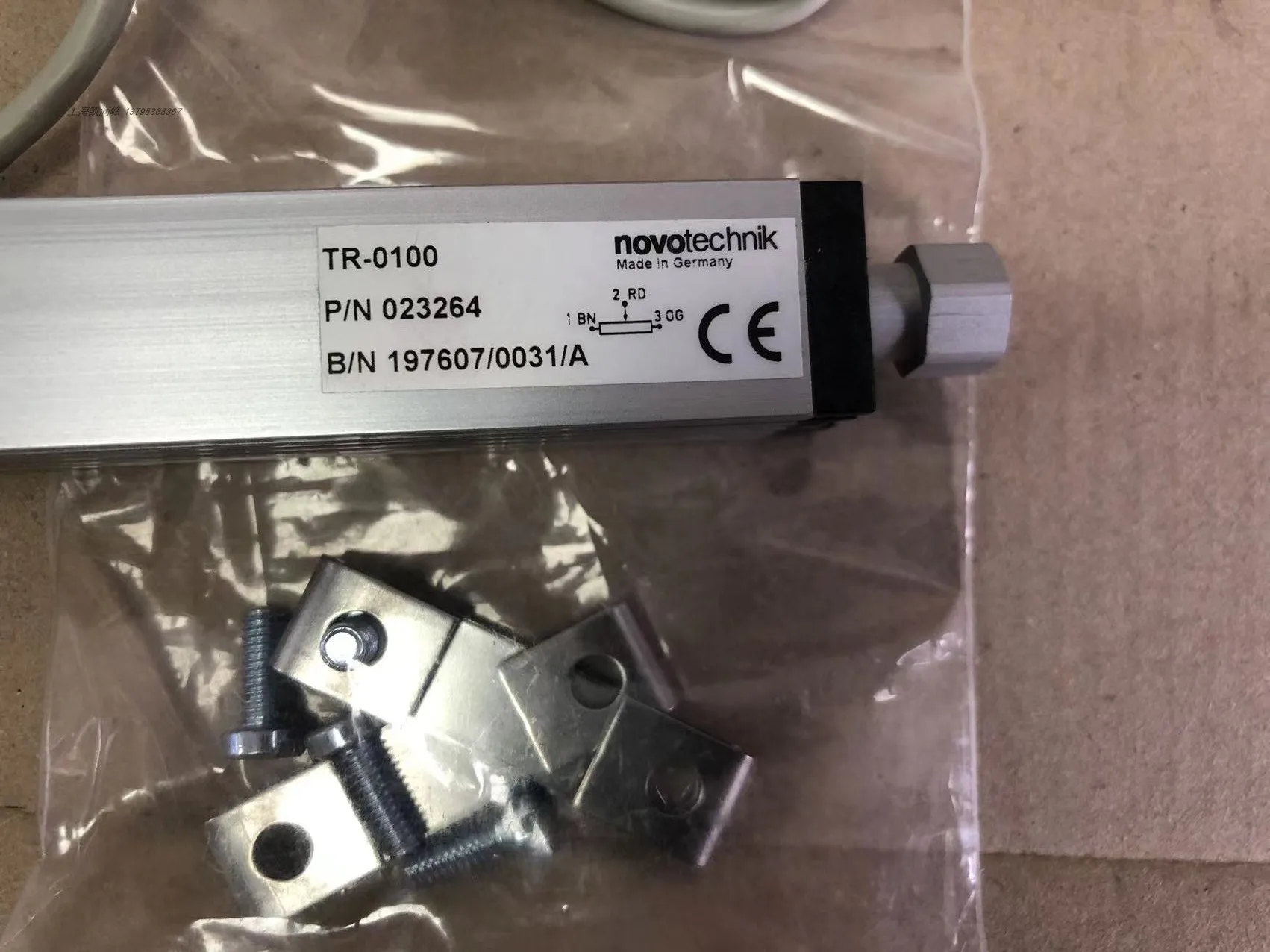 Original genuine NOVOtechnik displacement sensor TR-0100 available in stock TRS-0100