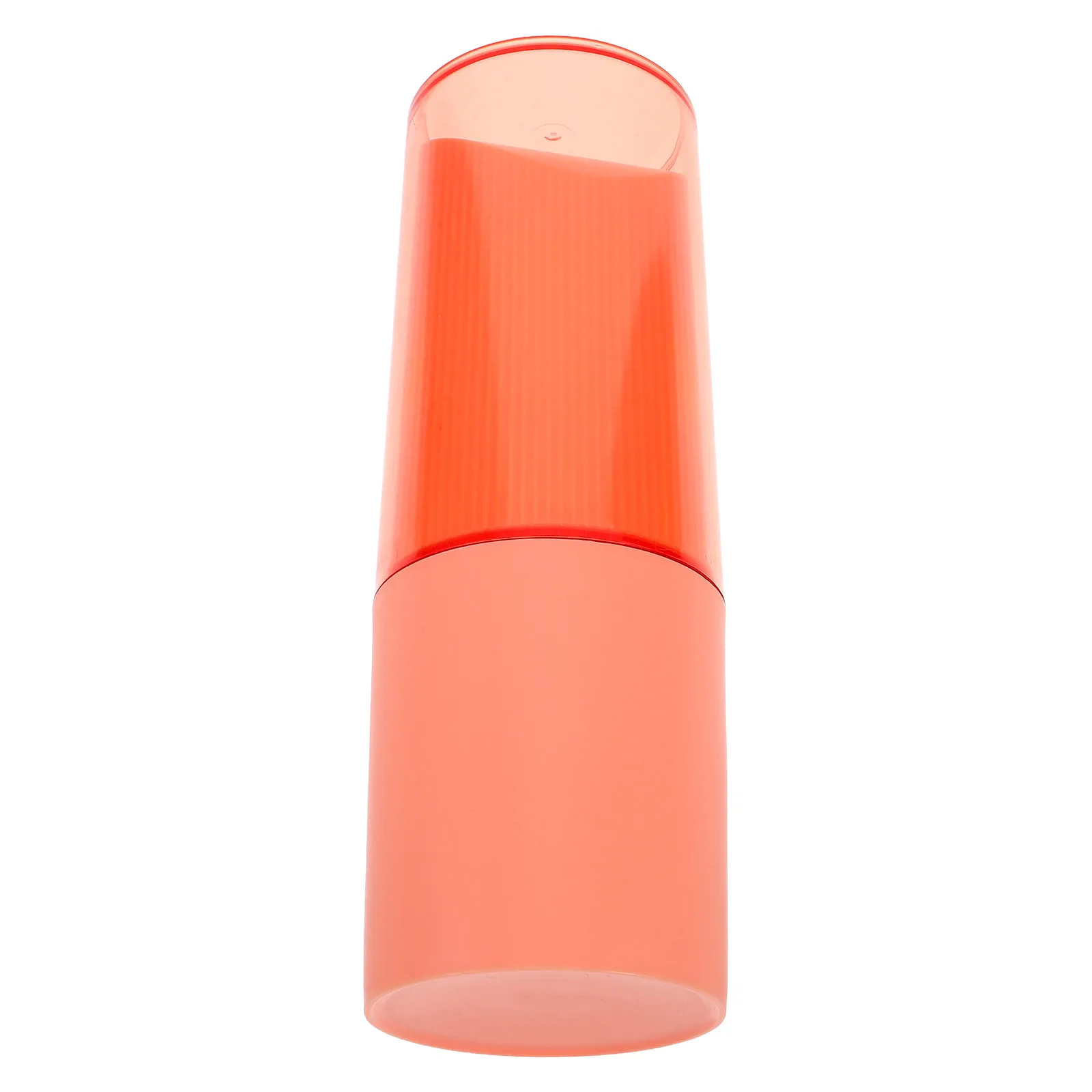 

Mouthwash Cup Toothbrush Holder Lid Plastic Mugs Bathroom Portable Travel Toothpaste Container Safe Material Suitable Capacity