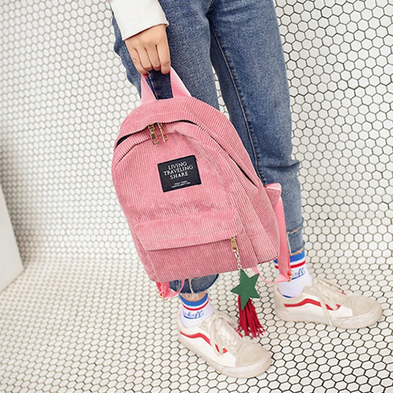 Neuer lässiger Damenrucksack, Reisetasche für die Universitätsschule, Harajuku-Reise-Umhängetasche, Mädchen im Teenageralter – Detail 8