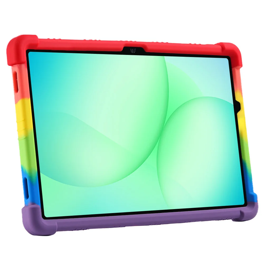 

For Samsung Galaxy Tab A11 Plus A11+ 11" 2025 Case Tablet Shockproof Cover SM-X230 X233 X236 Soft Silicon Stand Protective Shell