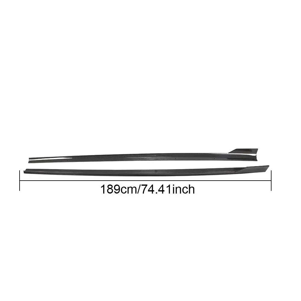 

Carbon Fiber RS3 Side Skirts Extension for Audi A3 RS3 8V Sedan 2014 - 2020