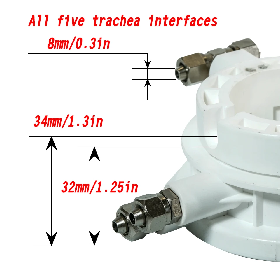 1PC Car Tyre Changer Valve United Air Distributor Rotary Coupler Pneumatic Switch Allocation Good Quality