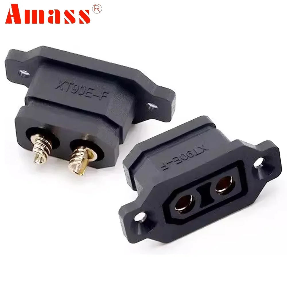 

5 шт. Amass XT90E-F XT90 XT90E 500 В 30 А гнездовой разъем позолоченный аккумуляторный разъем для радиоуправляемого автомобиля, самолета, лодки, дронов, аксессуары