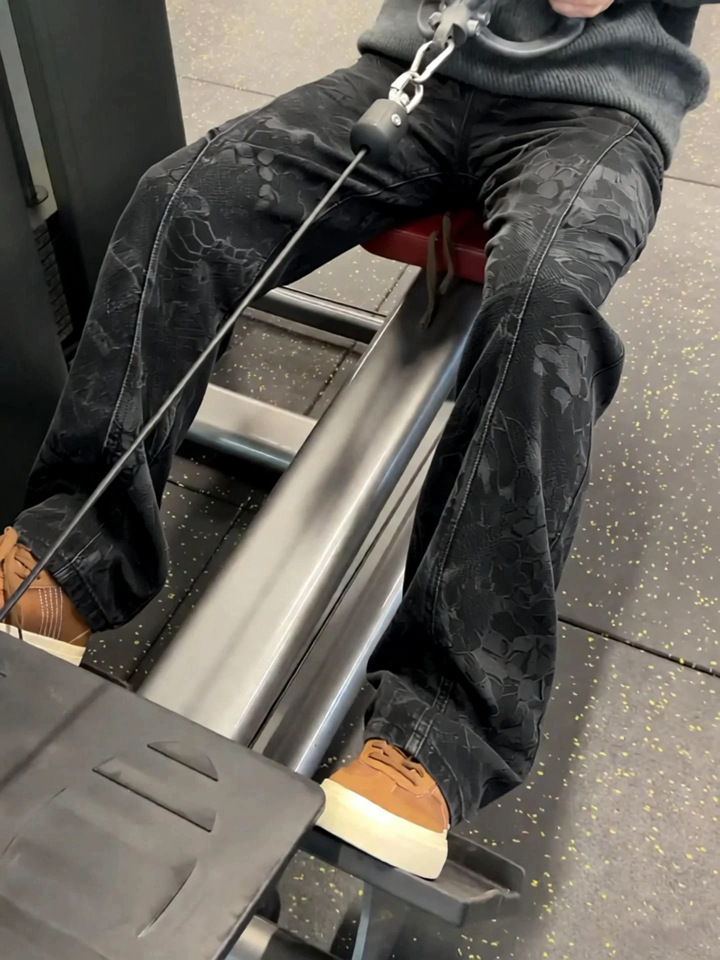 

Мужские зимние джинсы-карго с леопардовым принтом, трендовые, дизайнерские, свободные, прямые, с легким расклешением, в стиле «солдатские брюки»