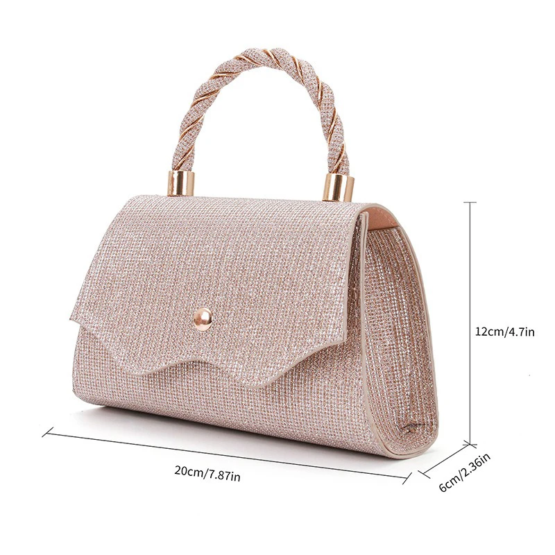 حقيبة يد عصرية للمكياج بكتف واحد حقيبة كروس لحفلات الزفاف وحفلات العشاء حقيبة يد نسائية أنيقة