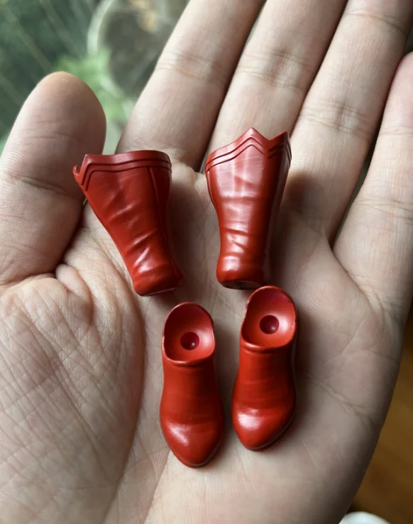 1/12 Scale Boots Model for 6\'\'Adam Muff