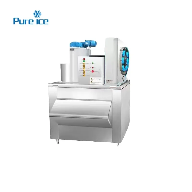 Whole Price High Production Large Commercial Scale Flake Ice Machine Ice Maker Machine 500kg for Seafood