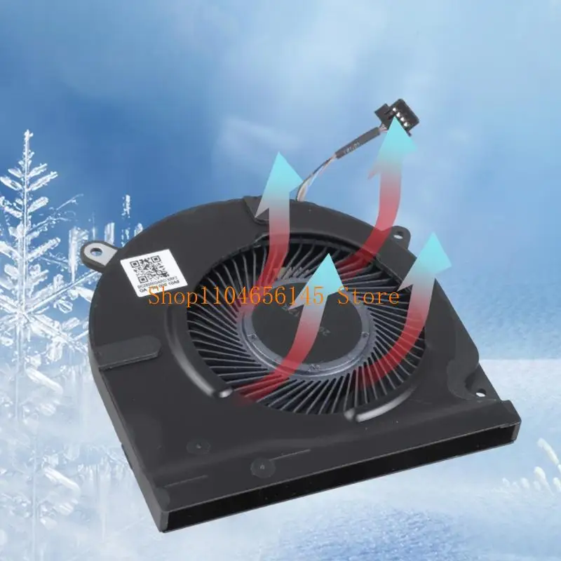 

5asd Replacement CPU Cooling Fan Heatsink Laptop Graphics Card Cooling Fan For 15-EG PM Laptop Notebook Heatsink Accessories