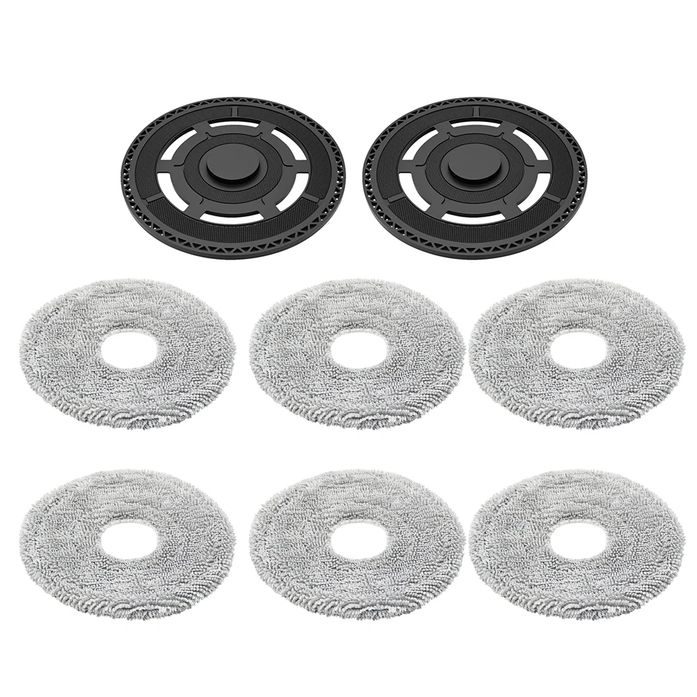 

Mop Bracket Mop Pads Kit For Xiaomi Robot Vacuum Mop For 5C / OV42CN Vacuum Cleaner Parts Plastic Microfiber Black