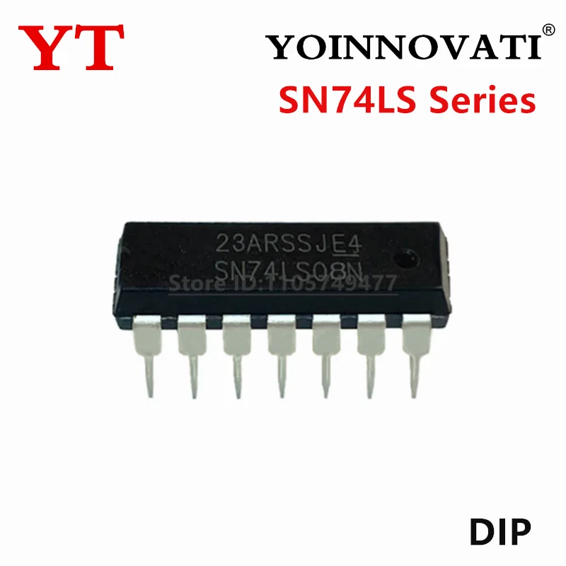 20pcs SN74LS00N SN74LS04N 74LS02 SN74LS 04 08 10 20 32 47 48 86 90 151 160 192 N SN74LS192N SN74LS194N