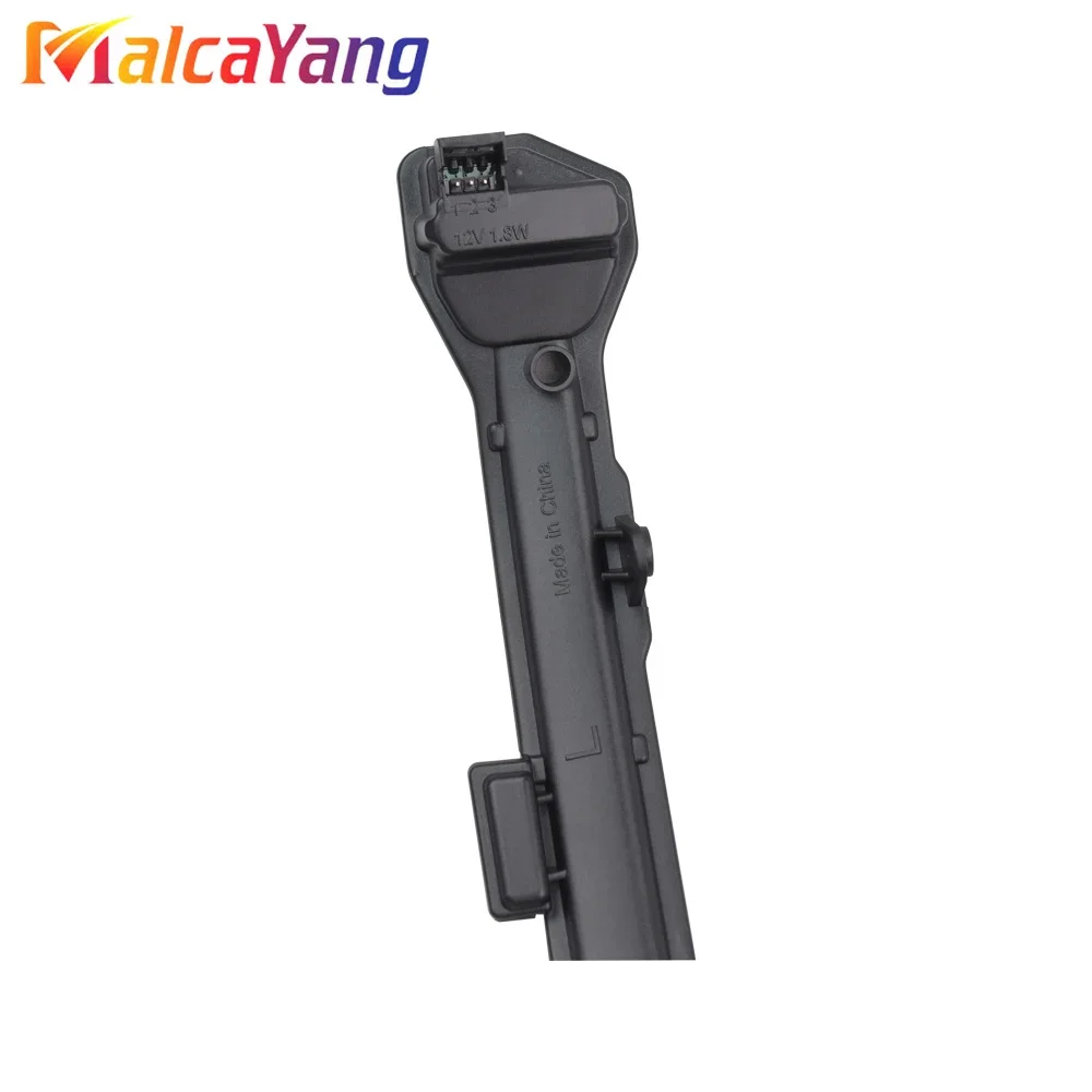 ديناميكية مشرق LED بدوره إشارة كريستال لشركة فولكس فاجن جولف MK7 GTI 7 7.5 R Rline GTD مرآة ضوء المياه المتدفقة إصدار واضح