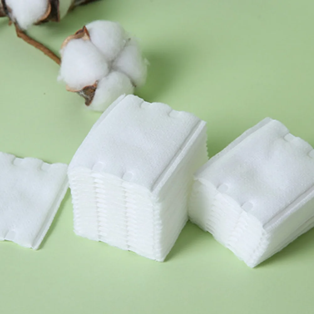 

222pcs Cotton Premium Soft Texture Disposable for Face Nail Makeup Removal Skin Cotton Pads Care Beauty Accessories