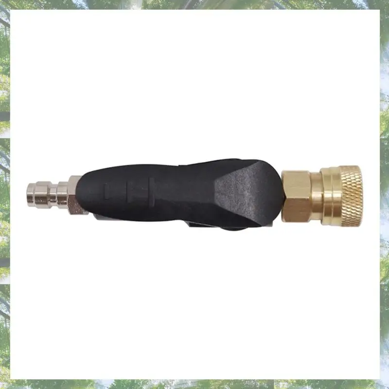 التجزئة 100Bar موصل التضخم السريع تشاك ملء محول مع 8 مللي متر الذكور والإناث رأس المكونات السريعة-AD26