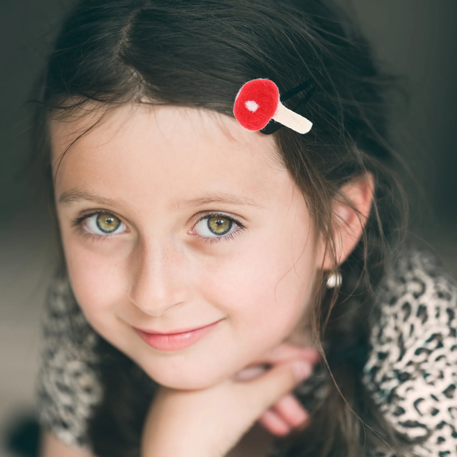 

6pcs 3D Felt Mushroom Decorations Colorful Diy Accessories For Hairpin Brooch Sewing Supplies Handmade Ornaments