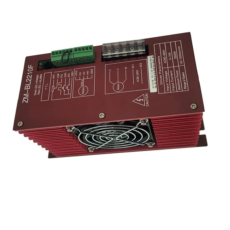 Imagem -05 - Controlador de Driver de Motor sem Escova de Alta Tensão 220v 1000w 1500w 10a Controlador Bldc de Alta Potência 220v Lk-bl2210f