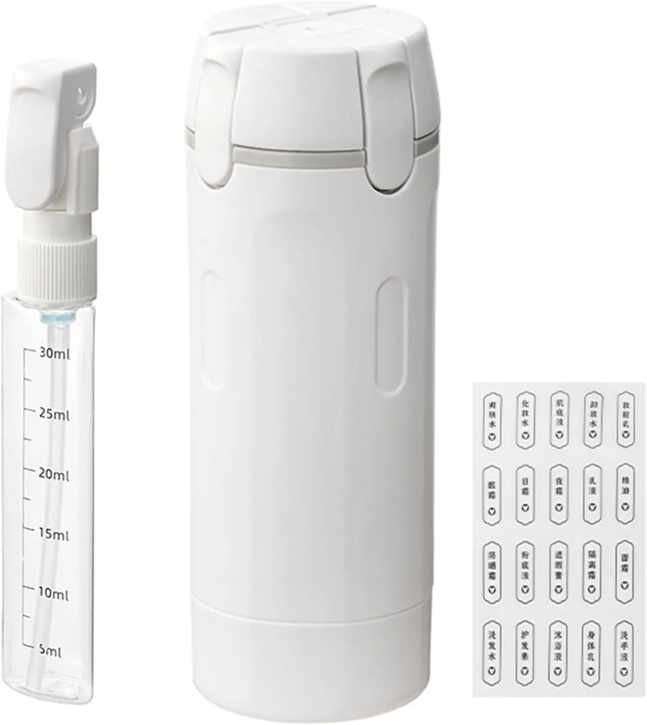 Leakproof Travel Cosmetic Bottles Secure Seal Reusable PET Containers Portable Toiletry Storage Essentials Travel Bottles Set