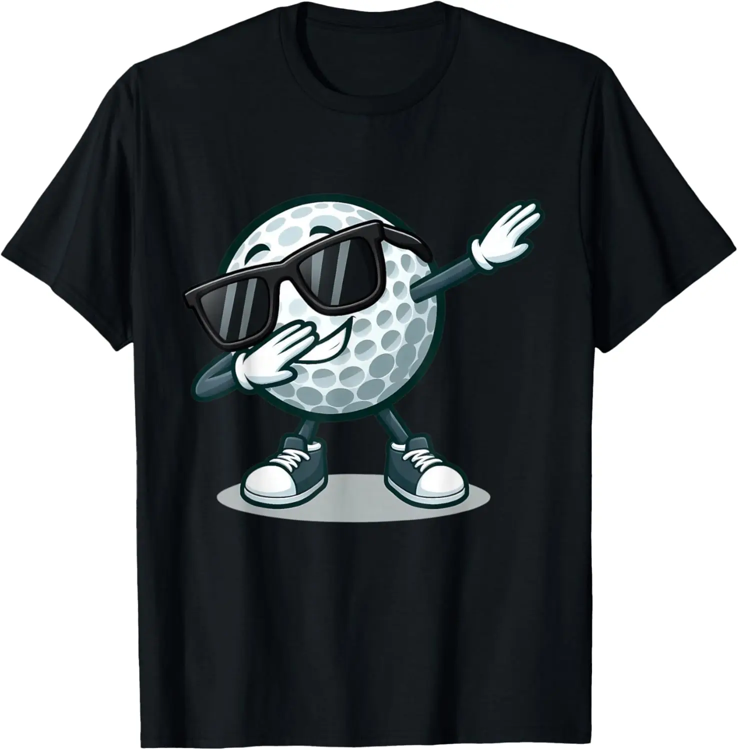 Dabbing Golf Ball Shirt Funny Boys Men Women Sports Player T-Shirt Kawayi Print on Demand Y2k Harajuku Summer Tops