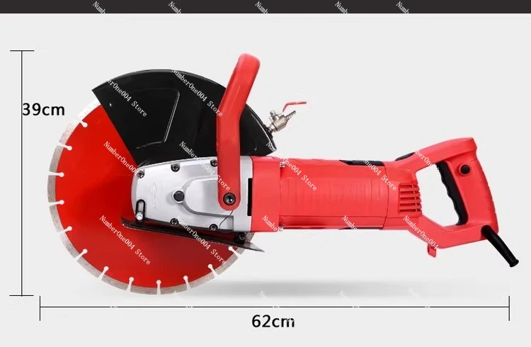 High-power  Single-blade Dust-free Hydraulic Cutting Machine for Concrete, Steel Bars, Roads, Stone, and Floor