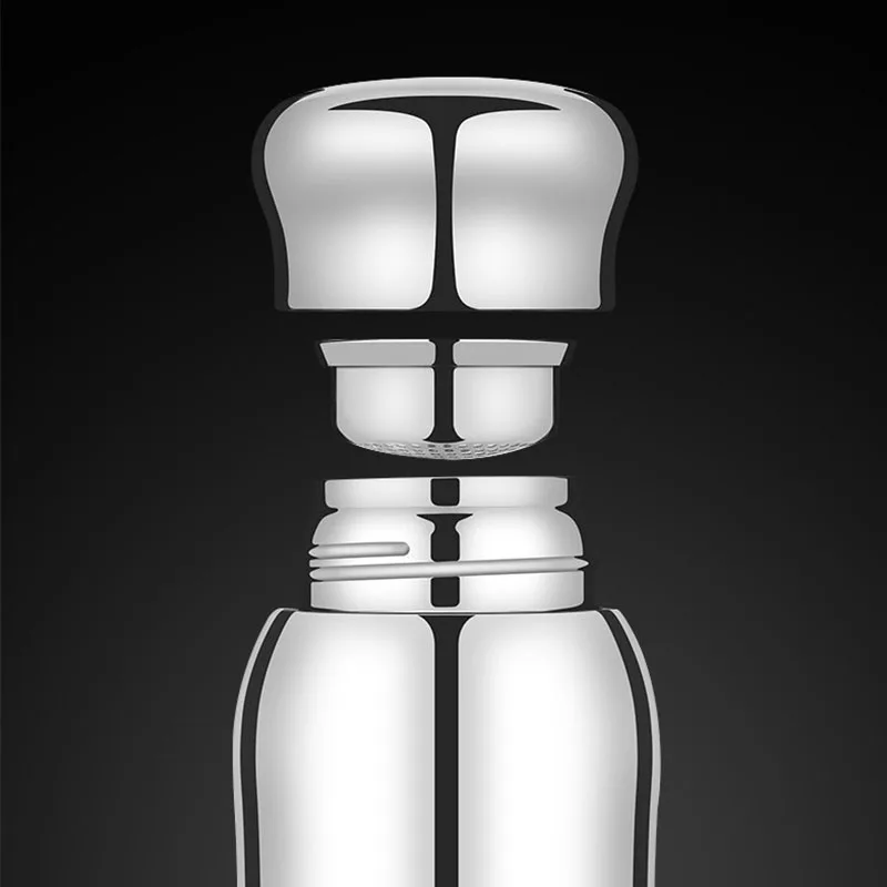 500ml Student Pot Belly Thermos With Rope,316 Stainless Steel Vacuum Flasks,Holiday Gift,Portable Outdoor Sports Water Bottle