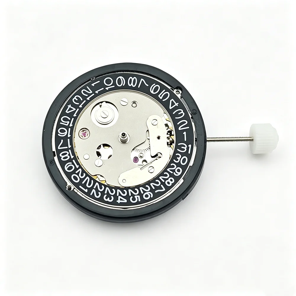 China NH35 NH36 Black 3/6 o’clock Date Day Calendar Automatic Mechanical Movement Replace Japanese NH35 NH36