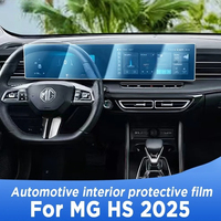 For MG HS 2025 Gearbox Panel Navigation Screen Automotive Interior Protective Film Anti-Scratch Sticker Protect
