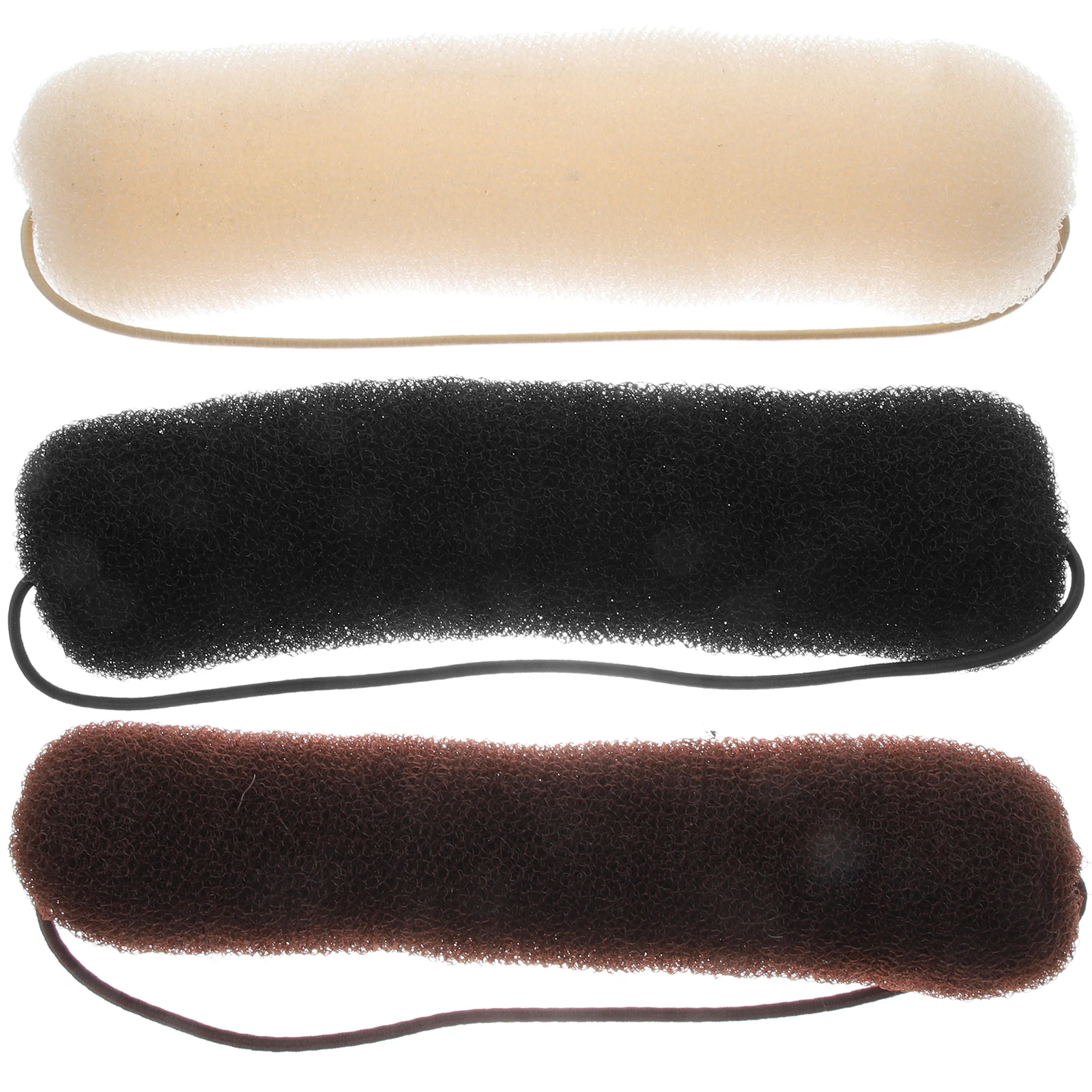 

3 Pcs Bun Maker Accessories for Women Kids High-quality Nylon Yarn Thin Hair Styling Bun Maker For Hair Kids Tool