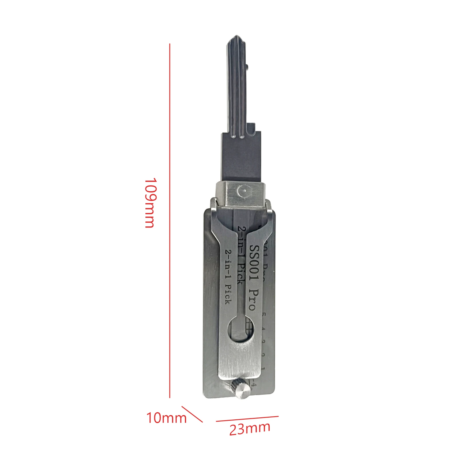Strumento di precisione in acciaio inossidabile SS001 Pro Kit di riparazione chiave pickup O-ring per blocco embrione Doppia scanalatura diritta S scanalatura positiva