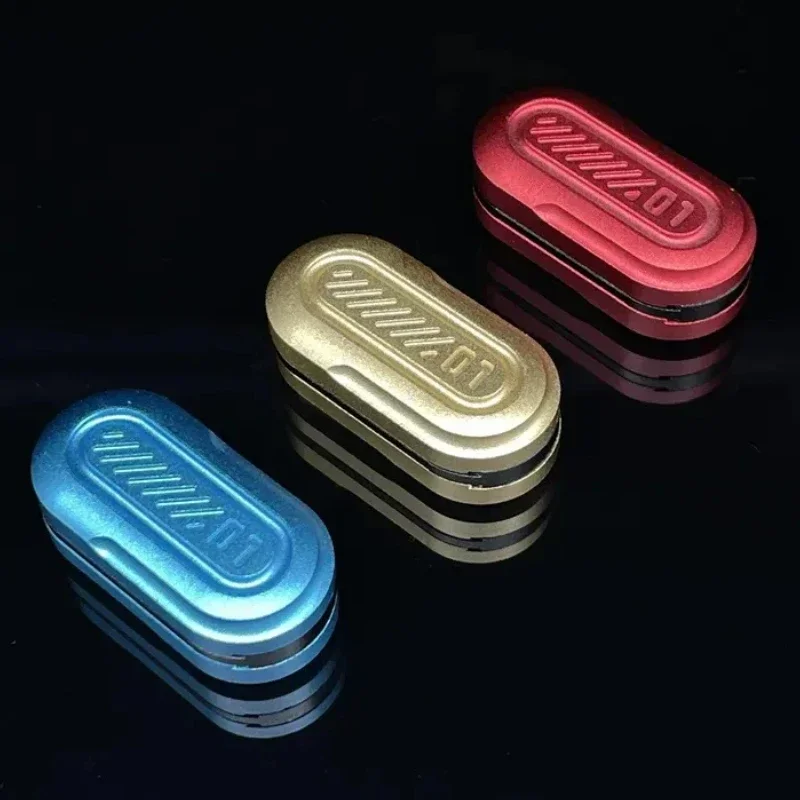 Mini Fidget Magnetische Push Card Mechanische Slider Duwen Plaat Haptische Munt EDC Metalen Stress Zintuiglijke Speelgoed Angst Verlichten