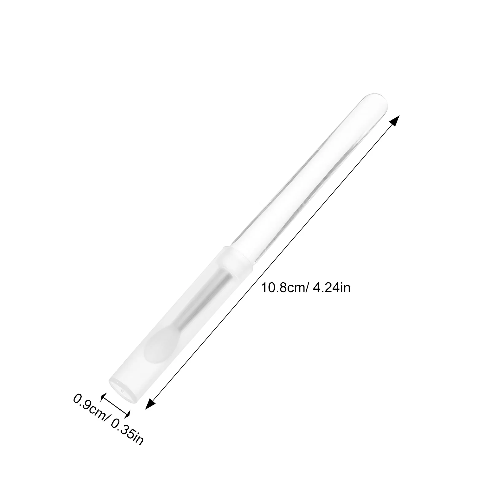 20 stuks transparant siliconen nail art tool voor nauwkeurige poedertoepassing doe-het-zelvers en professionals nail art design tools