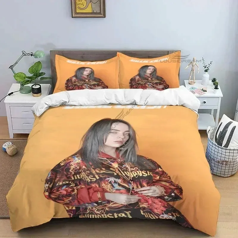 

Popular Star B-E Singer Bedding Set For Bedroom Soft Modern Bedspreads Comefortable Kids Duvet Cover Quilt Cover And Pillowcase