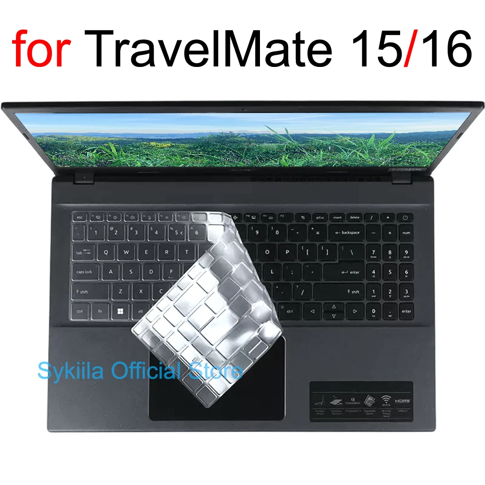 Keyboard Cover for Acer TravelMate 15 16 P4 P2 TMP416 TMP215 TMP216 P215 76 75 TMP50 P50 Vero TMV15 Silicone Protector Skin Case