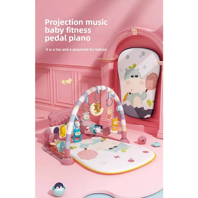 Baby Kick Play Piano Gym - Interactieve activiteitsmat voor pasgeborenen tot 1 jaar (0-12 maanden)